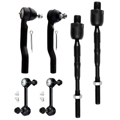 6 Pcs 2007-2014 New 6pc Complete Front Suspension Kit For Ford Edge Lincoln MKX