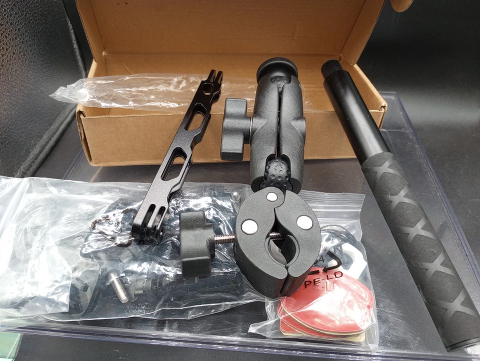 Reflex Camera 39 in 1 Motorcycle Action Camera Accessories Kit Compatible with G - Image 2 of 4