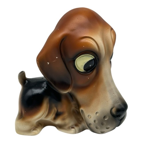 Vintage NORLEANS Japan Big Head Beagle Dog Ceramic Figurine 1973 - Picture 5 of 10
