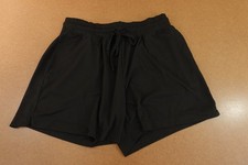 32 Degrees Cool Womens Size Medium Black Drawstring Pocketed Sleep Shorts New