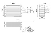 Mahle Verdampfer Klimaanlage Premium Line AE 162 000P FüR Volvo XC90 2 256 Mild