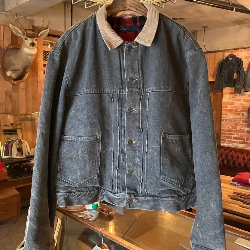 Vintage 80s USA Polo Ralph Lauren 2nd Gen Black Denim Jacket | eBay