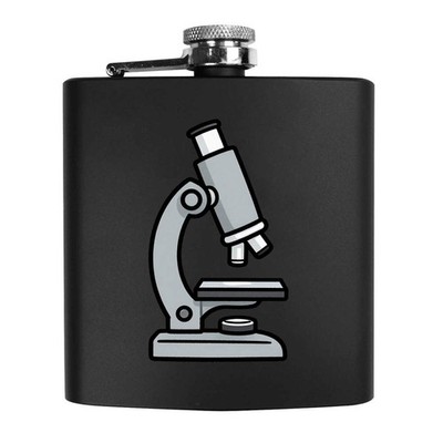 6 Unzen (170 ml) ''Mikroskop'' Taschen-Hüftkolben (HP00045562)
