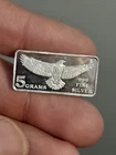 Monarch Precious Metals 5 Gram Eagle 0.999 Fine Silver Bar MPM