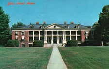 Postcard NH Nashua John Hunt Home South Main Street Chrome Vintage PC M1780