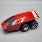 Vintage 70s Tonka Scorcher Red Rocket Futuristic Race Car Toy Made in Japan 1974