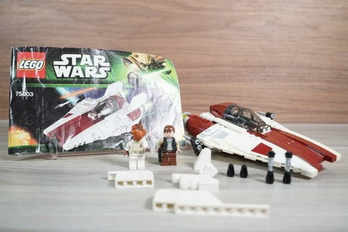LEGO Star Wars: A-wing Starfighter (75003) Complete Set w/ Manual & Minifigures
