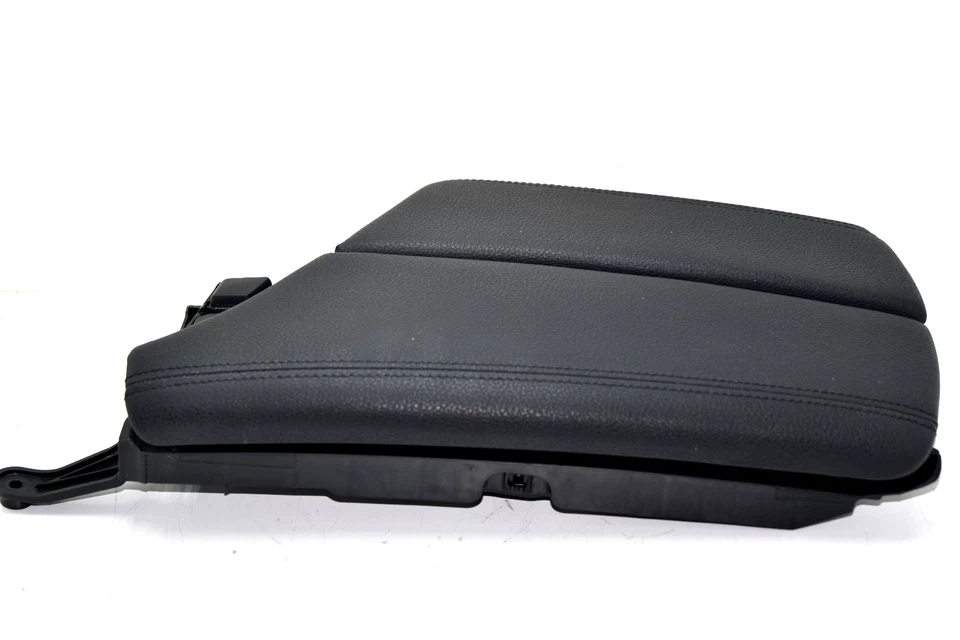 💎 2011-2016 BMW 528i 535i Black Center Console Leather Armrest Lid Assembly OEM - Image 3 of 4