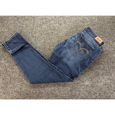Levi's 711 Skinny Jeans Womens 31x30 Blue Stretch Denim Mid Rise Ankle