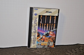 Star Fighter (Sega Saturn, 1996) CIB, w/Registration card, manual, advertising