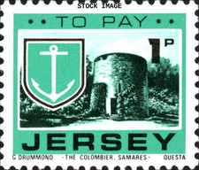 Camiseta #SGD21 MNH 1978 Armas parroquiales Clement Dovecote Samares cuotas de franqueo [J21]