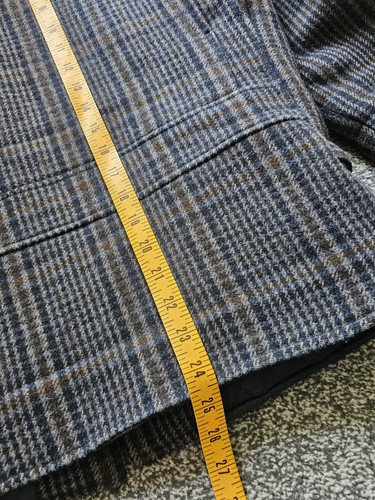 Chaqueta deportiva Labour Union años 30 réplica a cuadros tweed lana para hombre grande hecha a mano - Imagen 19 de 19