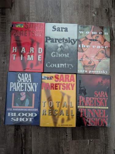 Sara Paretsky Lot Of 6 Hardcover Books (All Signed) - Picture 1 of 12