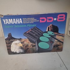 Retro YAMAHA DD-8 Super Session Player Drum Machine Black, Tested, Works 