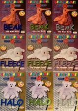 BEANIE BABIES COLLECTOR TRADING CARDS * SERIES 2 * BIRTHDAY / ROOKIE CARDS