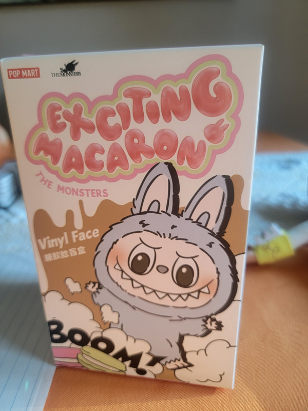 POP MART The Monsters Exciting Macaron Vinyl Face Blind Box Vinyl Figure