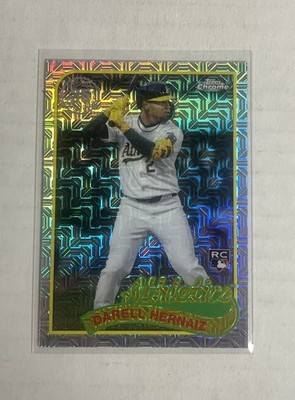 Darell Hernaiz 2024 Topps Update '89 Topps Silver Pack Chrome #T89CU16 Athletics