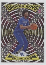 2022 Panini Chronicles Draft Picks Gamma Rays Pulsar Shaedon Sharpe #ZG-SSH 14lc