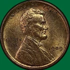 1909-VDB Lincoln Wheat Cent Uncirculated UNC Coin #39303