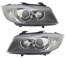 Xenon Scheinwerfer Set für 3er BMW E90 Limo E91 Touring bis 2008 D1S H7 Angel