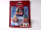 Cobblestone Corners Christmas Winter Village Set Miniature Train Set