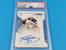 2018-19 SP AUTHENTIC TROY TERRY FUTURE WATCH ROOKIE AUTO SIGNATURE #/999 PSA 10