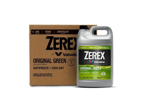 Antifreeze Coolant Concentrate, Green, 1 Gallon, Case of 6