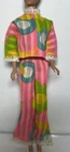 Vintage Barbie Fashion Doll Clone Handmade Mod Top And Pants