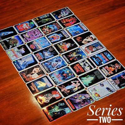Series 2 Vending Machine Prism Super Stickers 80s 90s Vtg Style Horror Foil Card