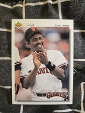 1992 Upper Deck - Jose Uribe #270 ERROR CARD- WRONG BIRTHDATE