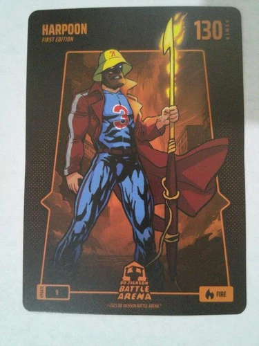 Bo Jackson Battle Arena Update Fire Non Foil #9 Harpoon