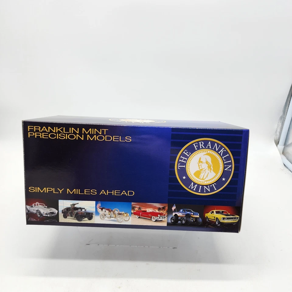 Franklin Mint 1937 Cord Blue Limited Edition /1000 1/24 Collectors Condition - Image 4 of 4