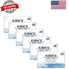 Castile Bar Soap for Men, Women Children - Made With Coconut Oil, Sensitiv...