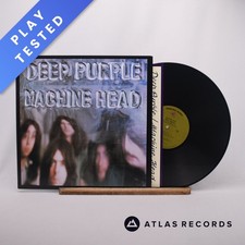 Deep Purple Machine Head 180G Lyric Sheet Reissue LP Album Vinyl Record - NM/NM