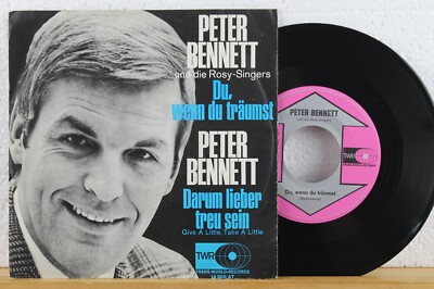 7'' - PETER BENNETT und die Rosy-Singers - Du, wenn du träumst - TWR 14 300 AT