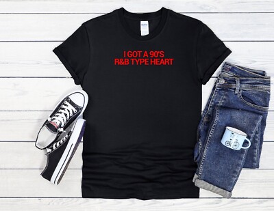 I Got A 90'S R&B Type Heart Cool Herren Damen Unisex T-Shirt Hoodie Baseball 3804