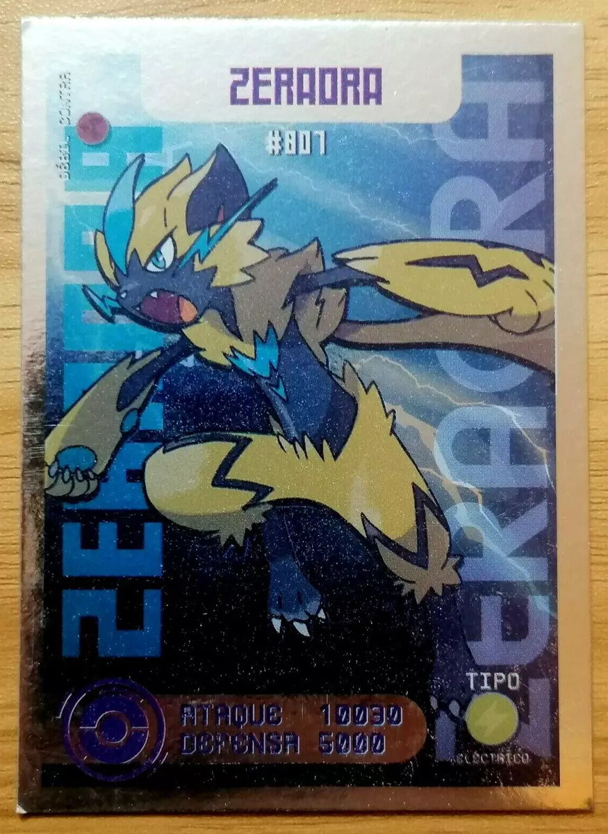 Zeraora - #807 -  Pokédex