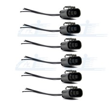 6pcs Ignition Coil Pack Wiring Connector Plug...