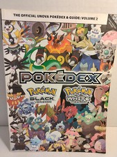Nintendo DS Pokemon Black and White Official Unova Pokedex  Guide Volume 2 NDS