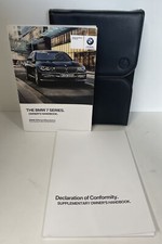 BMW 7 SERIES OWNERS PACK / HANDBOOK / MANUAL WITH WALLET 2015~2018 (2017)
