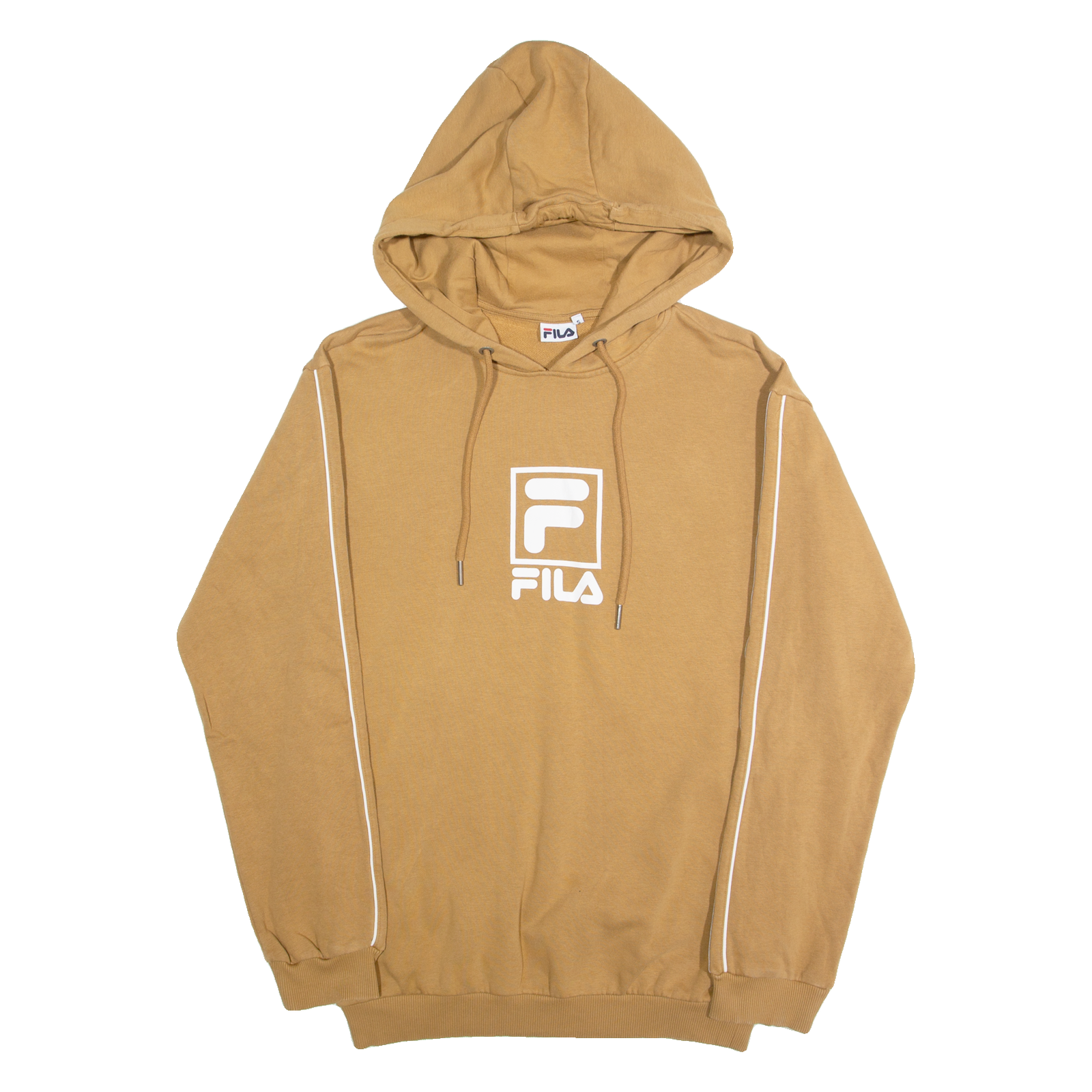 FILA Felpa con Cappuccio Uomo Marrone S