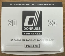 1 Box 2023 Donruss NFL JUMBO FAT CELLO 12 PACKS BLUE PARALLEL 🔥 DOWNTOWNS?