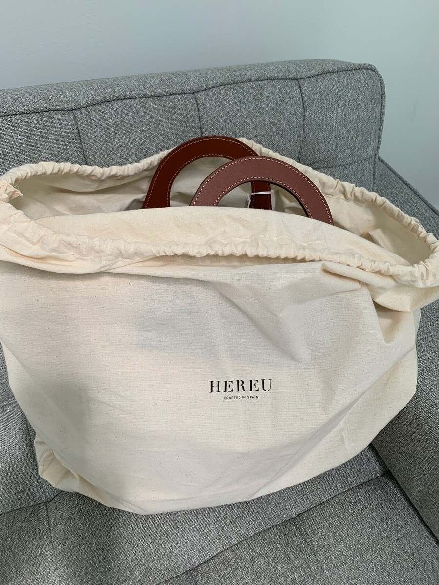 New Hereu Cabas straw woven bag