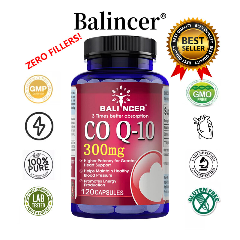 CoQ 10 Coenzima Q10 Vegan 200mg 30 Capsule Salute Cardiovascolare Del Cuore