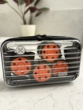 Rimowa x Off-White Luggage Amenity Pouch Clear Case with Spare Wheels