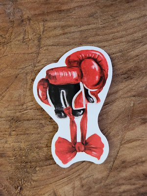  BOXING Sticker Fighting Laptop Sticker Chromebook Heavy Weight Boxing Gloves.