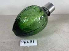 Par A Sol Lamp Lantern Globe Whik Green Glass Vintage 46C31