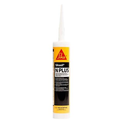Sika Sikasil N Plus White 10 oz with Nozzle #432029