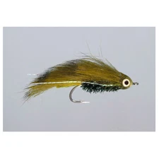 (2) Kure’s Rabbit Zonker Olive #6 Trout/Bass Fly by Rainy's FREE SHIPPING