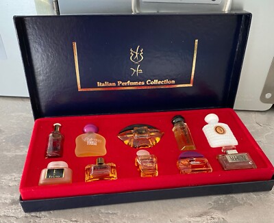 Italian Perfumes Collection    50ml RARITÄTEN Set - SAMMLUNG   10 Miniaturen EDT